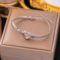 Bracelet "Heart" argent🤍